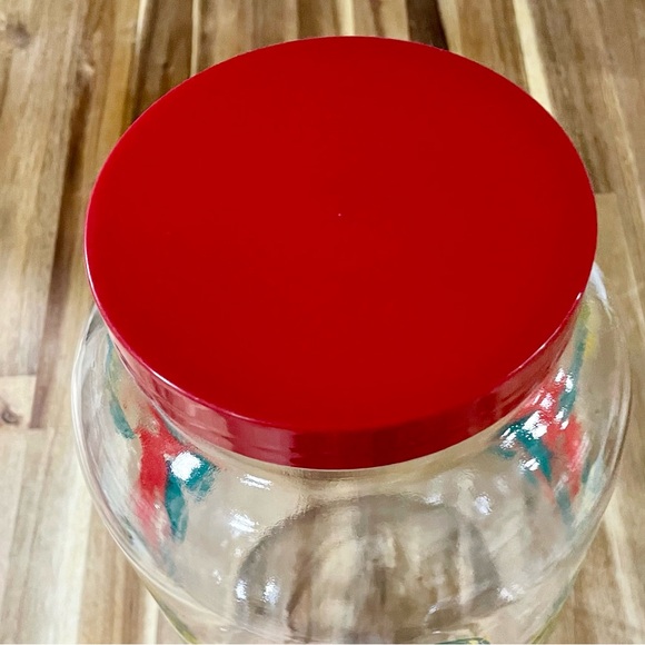 Christmas Carolers Around A Christmas Tree Jar with Red Lid Native American - Picture 6 of 12